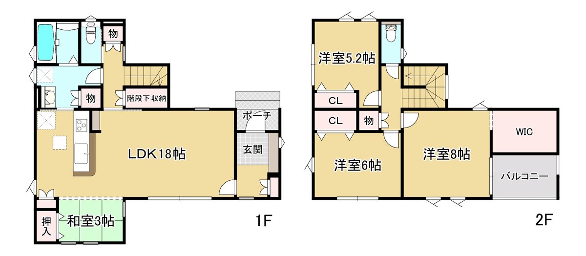 フォリア中田町 7号地 間取り