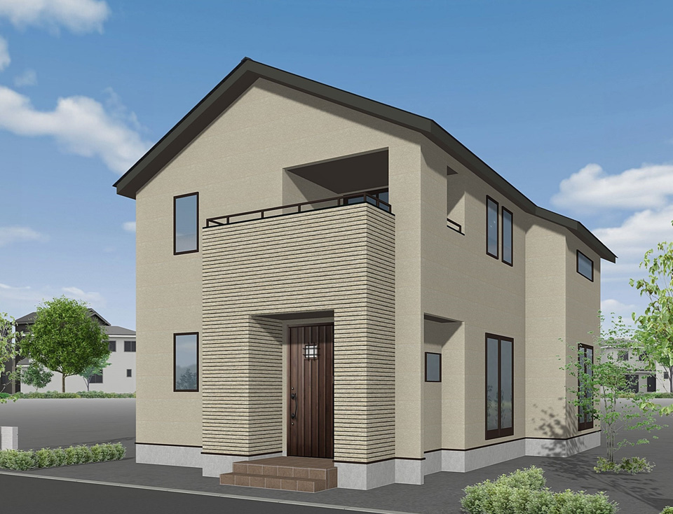 フォリア多賀城八幡セカンドステージ　14号地外観イメージ