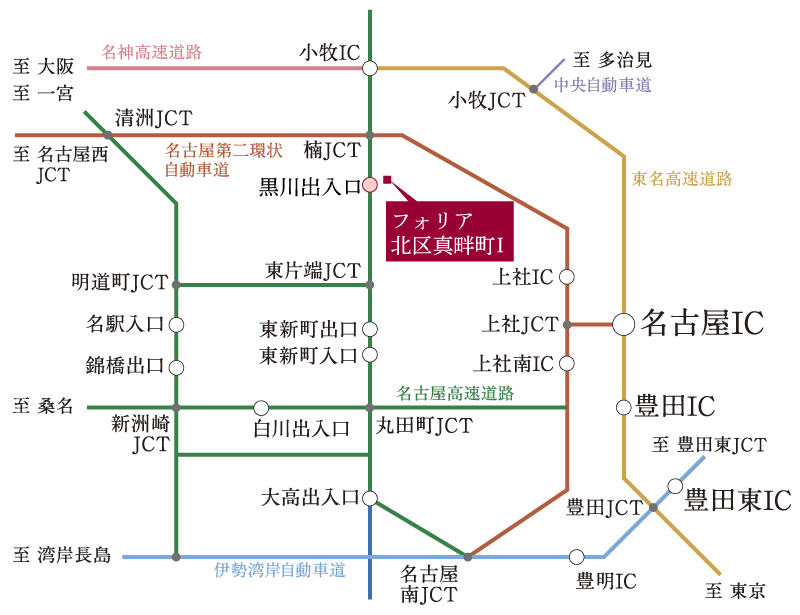 高速道路マップ