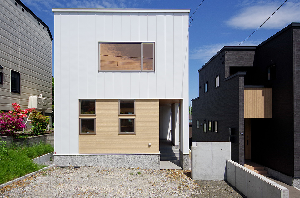 札幌市手稲区富丘の新築一戸建て分譲住宅「フォリア富丘４条」外観写真